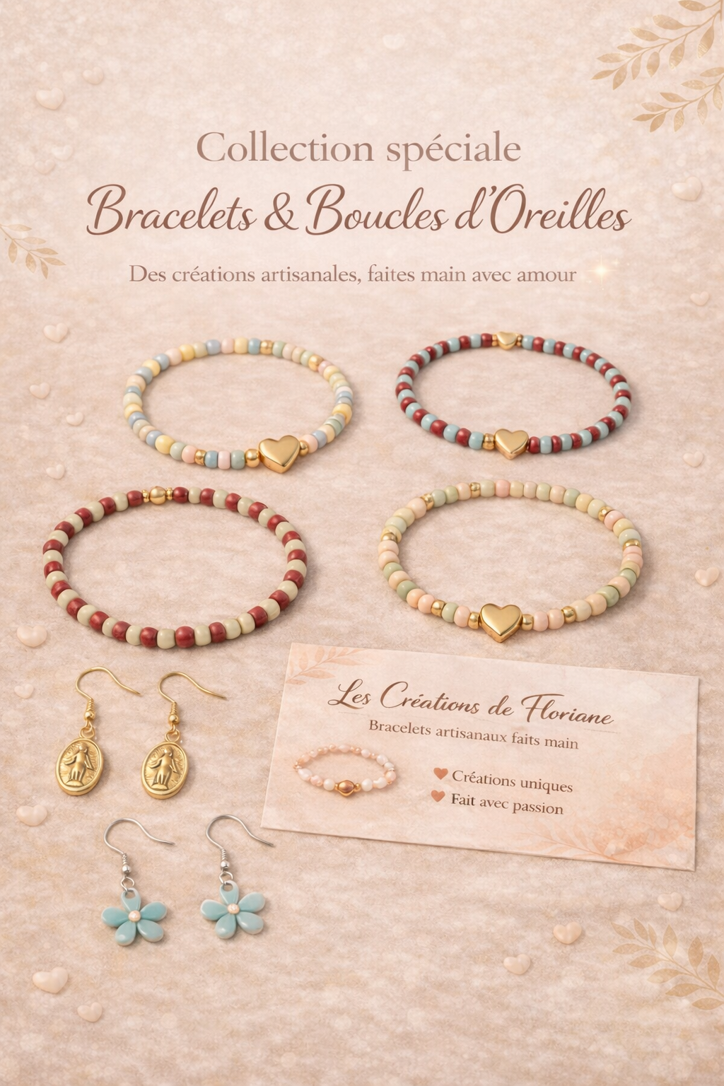 Ma collection spéciale Bracelets & Boucles d'oreilles
